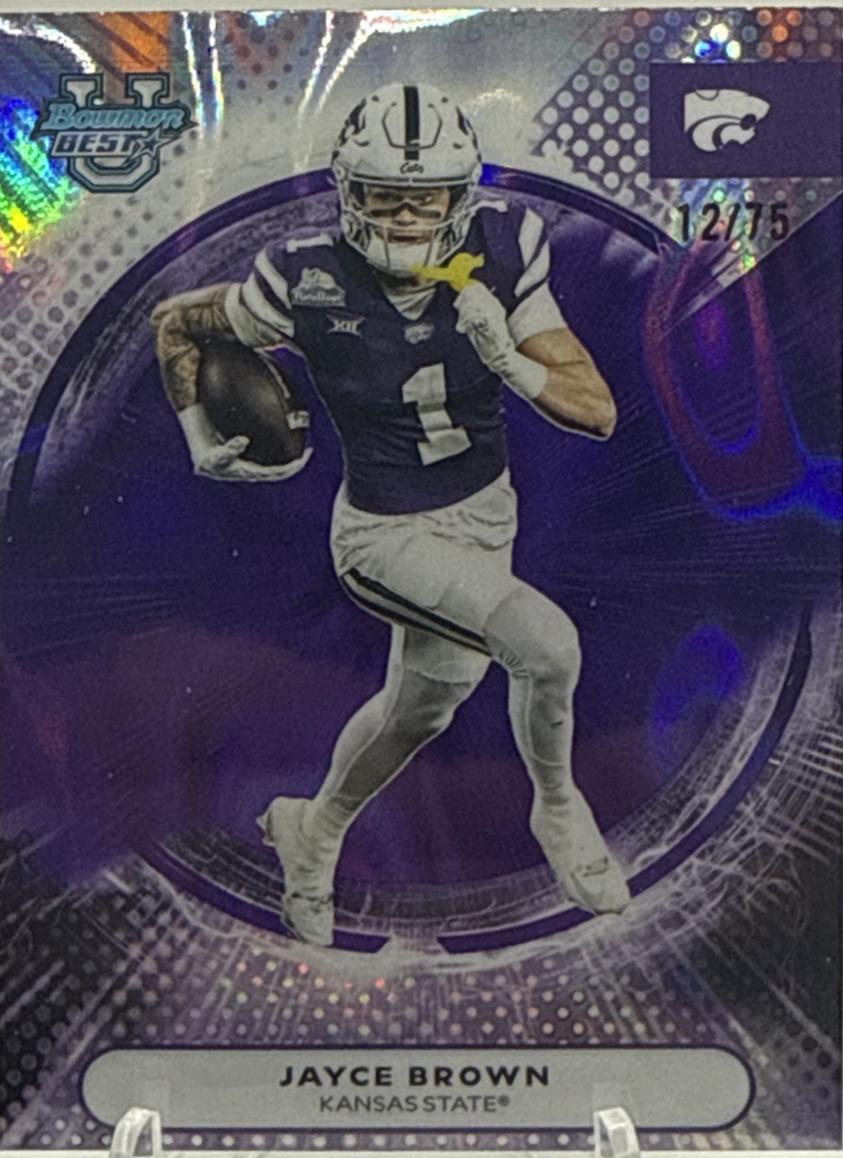 Jayce Brown [Purple Lava Refractor] #17