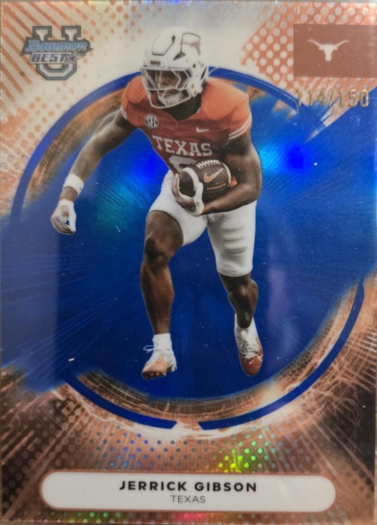Jerrick Gibson [Blue Refractor] #6