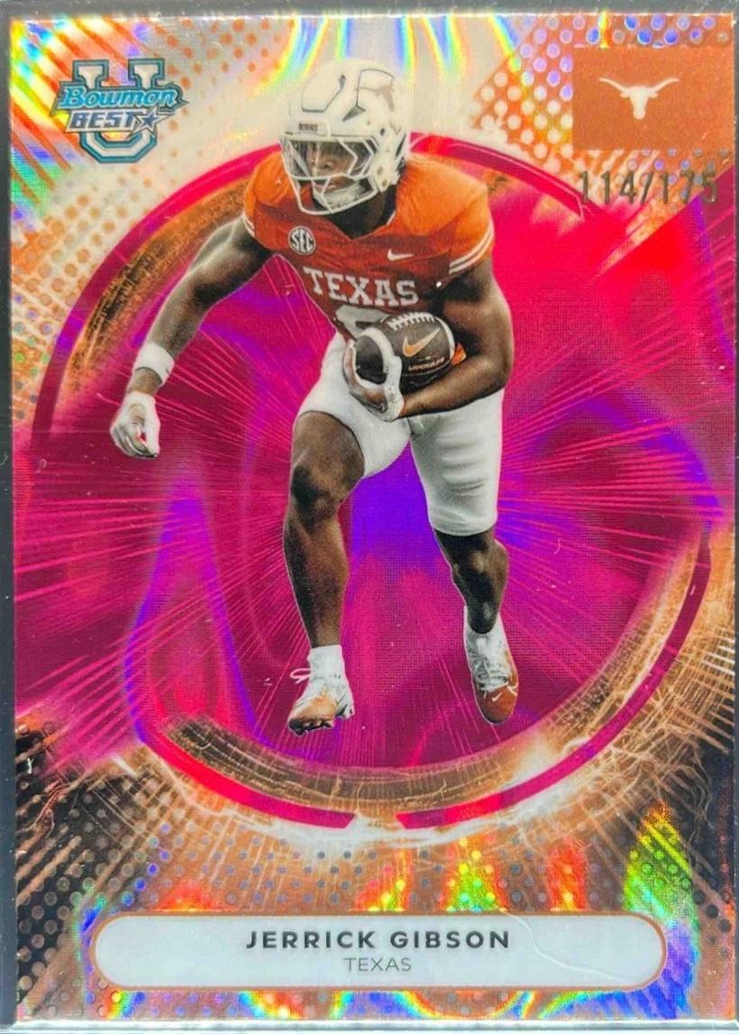 Jerrick Gibson [Pink Lava Refractor] #6