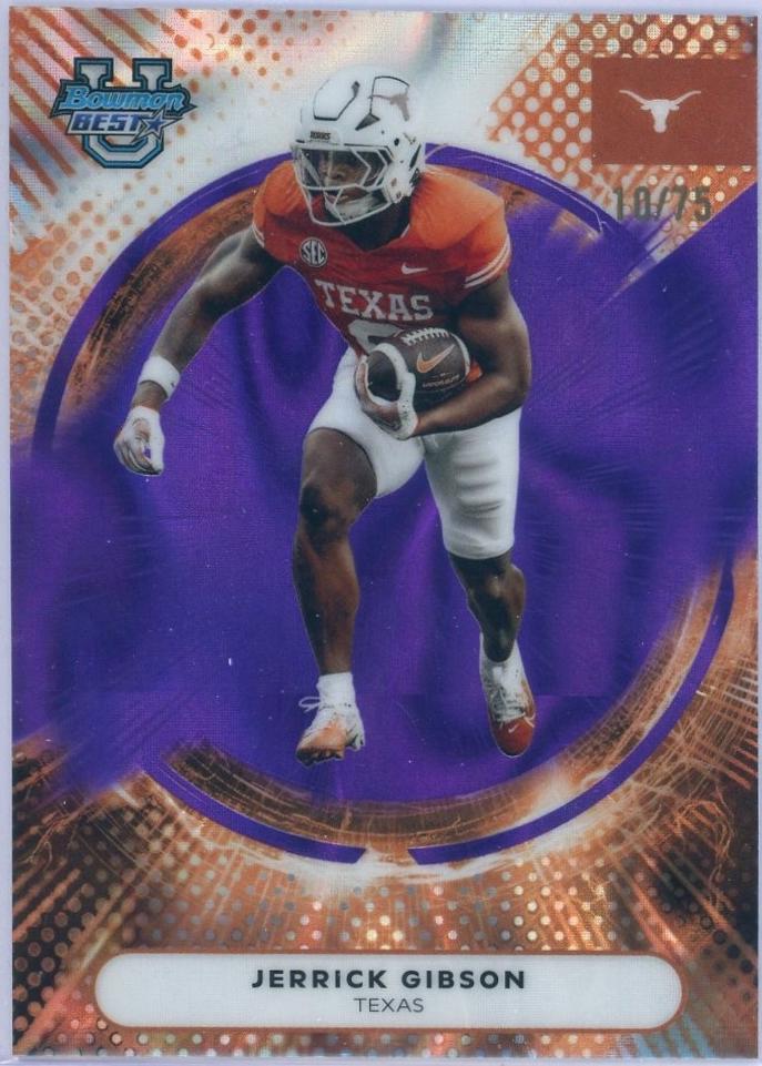 Jerrick Gibson [Purple Lava Refractor] #6