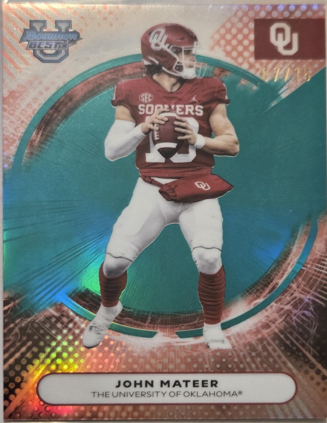 John Mateer [Teal Refractor] #27
