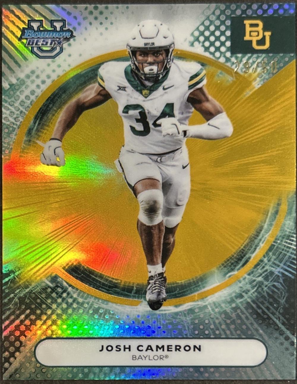 Josh Cameron [Gold Refractor] #31