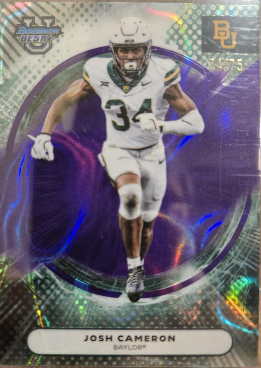 Josh Cameron [Purple Lava Refractor] #31
