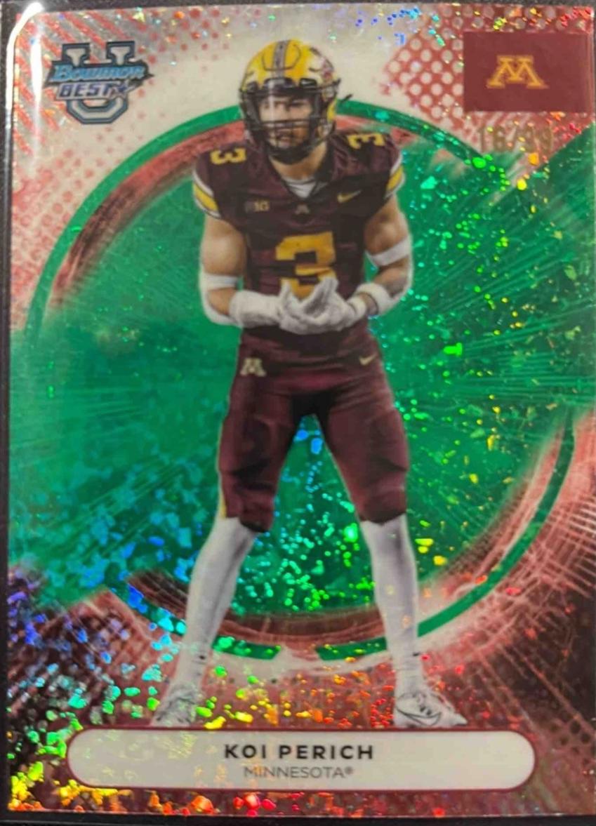Koi Perich [Green Mini-Diamond Refractor] #84