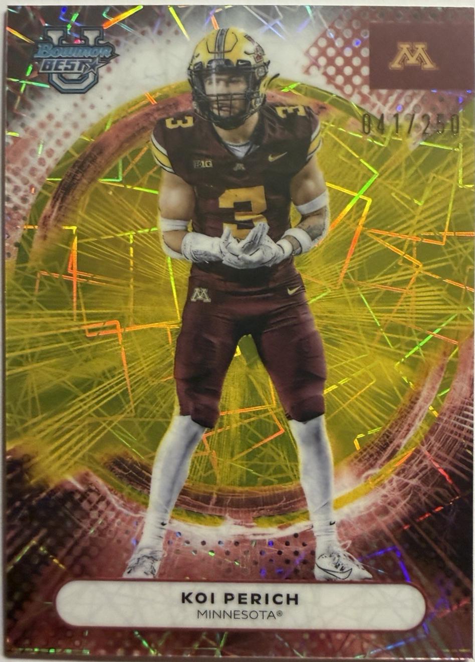 Koi Perich [Yellow Lazer Refractor] #84