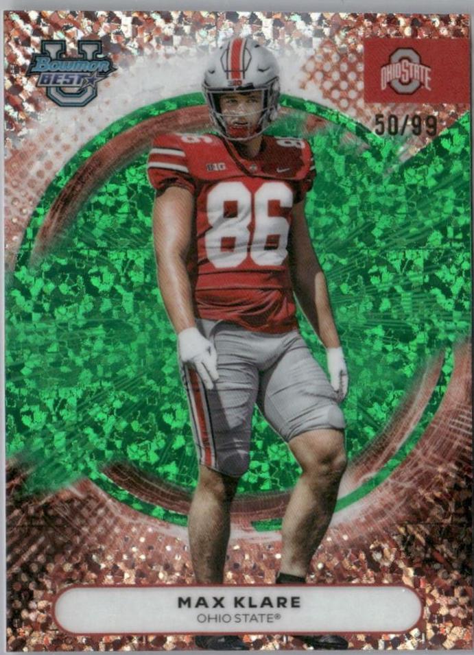 Max Klare [Green Mini-Diamond Refractor] #88