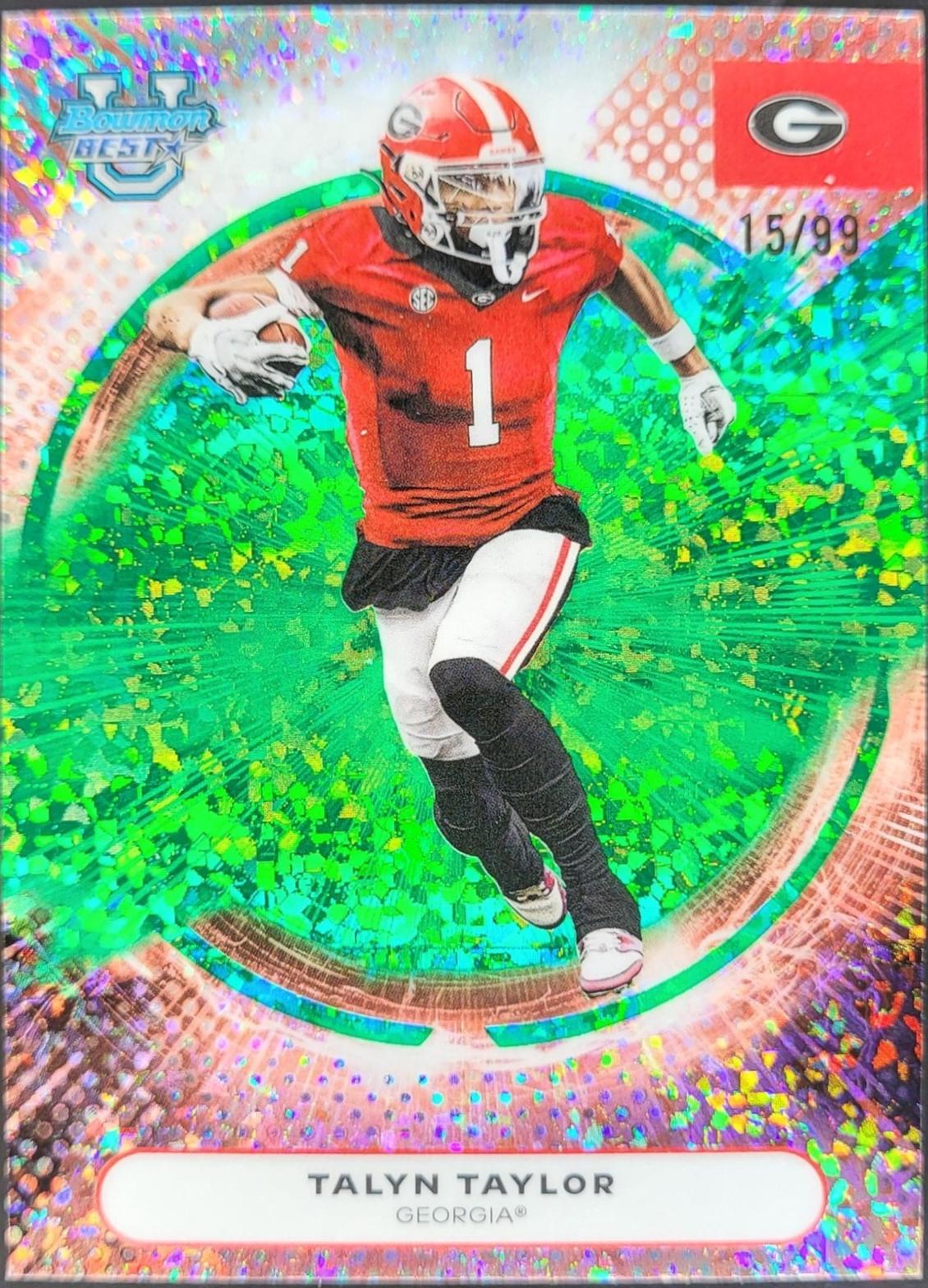 Talyn Taylor [Green Mini-Diamond Refractor] #68