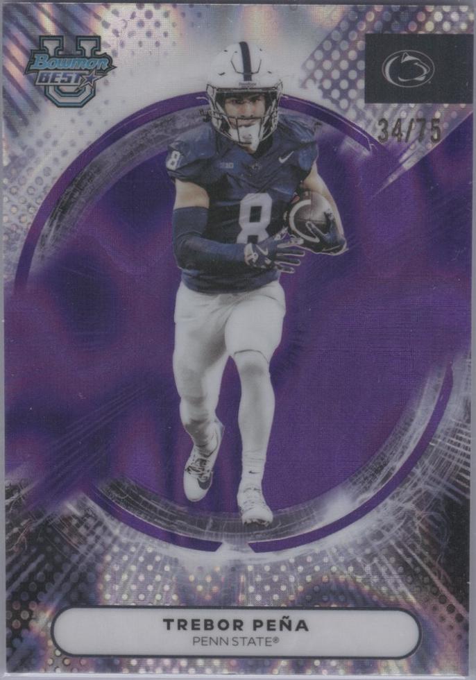 Trebor Pena [Purple Lava Refractor] #28