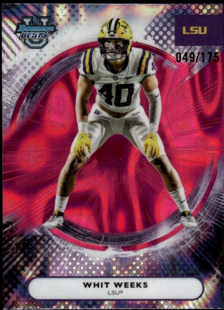 Whit Weeks [Pink Lava Refractor] #81