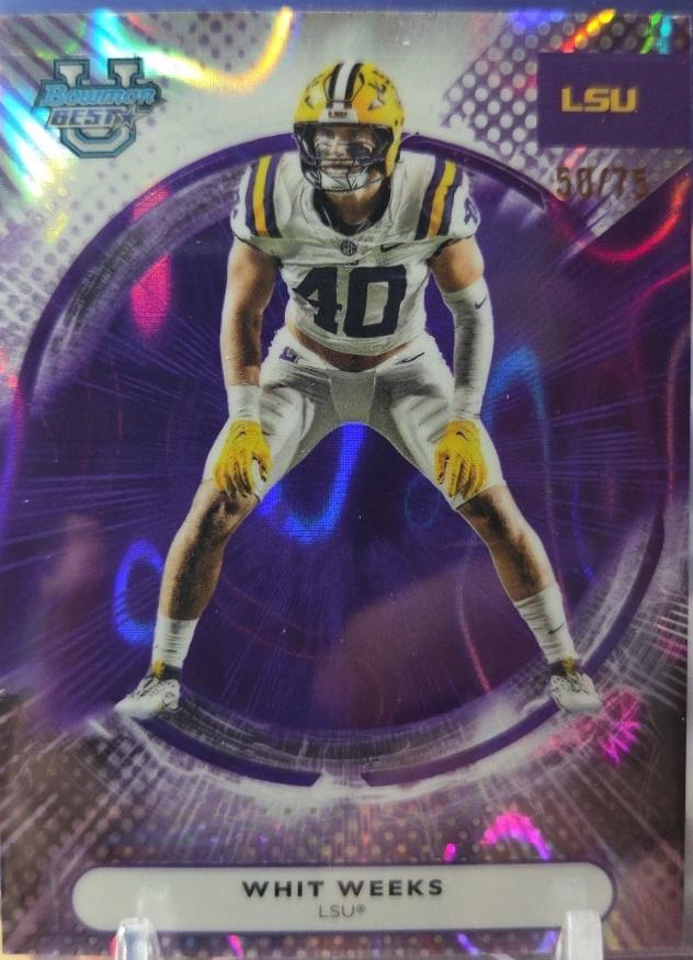 Whit Weeks [Purple Lava Refractor] #81