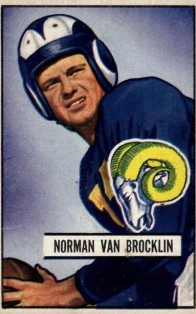 Norm Van Brocklin #4