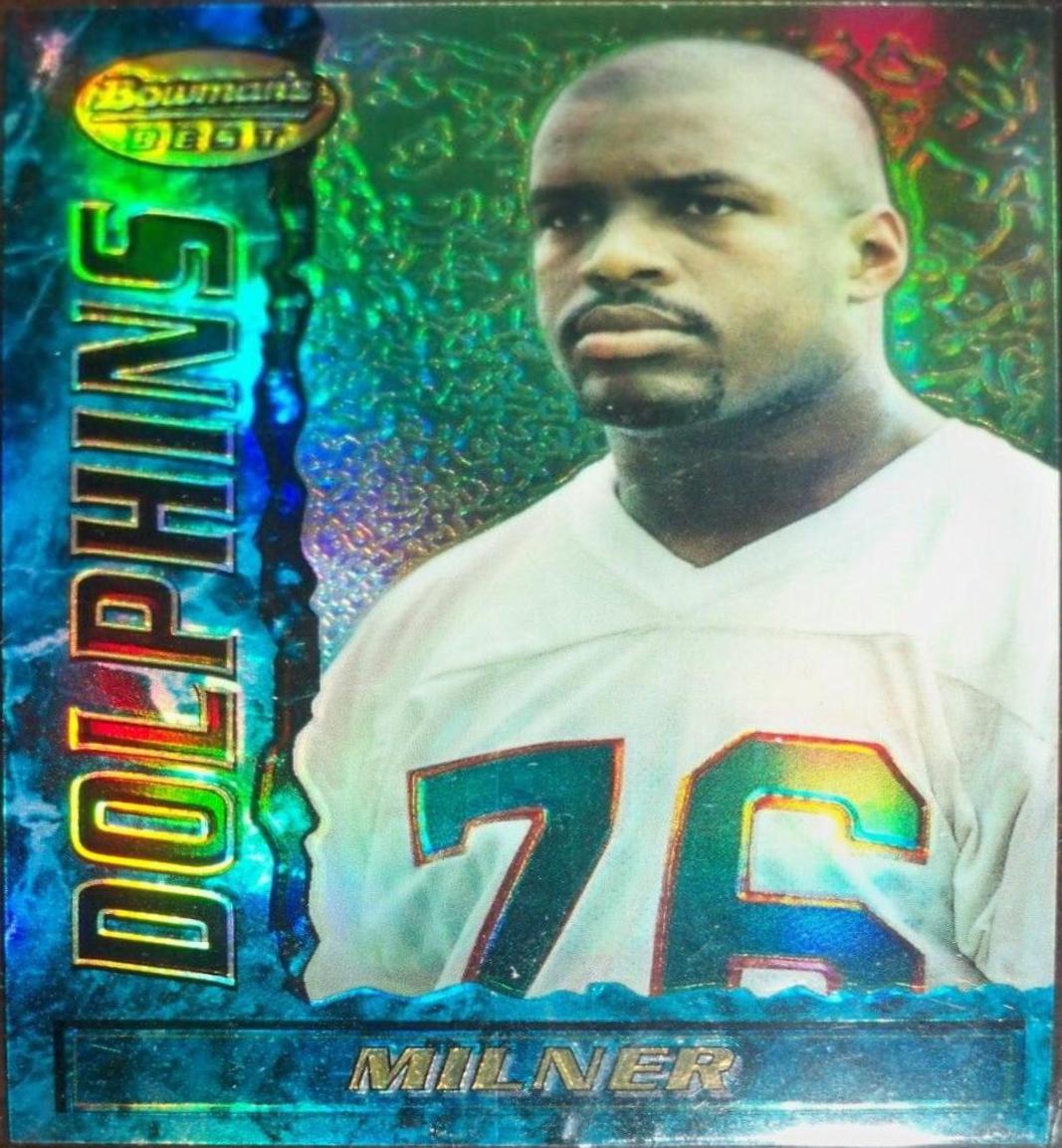 Billy Milner [Blue Refractor] #25
