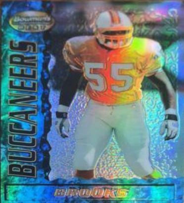 Derrick Brooks [Blue Refractor] #28
