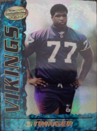 Korey Stringer [Blue Refractor] #24