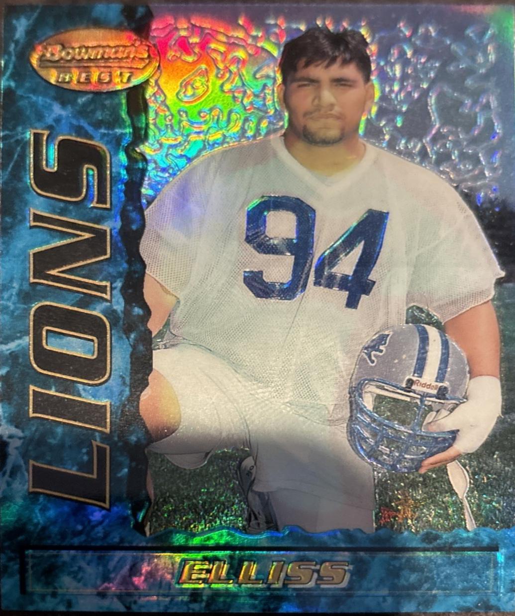 Luther Elliss [Blue Refractor] #20