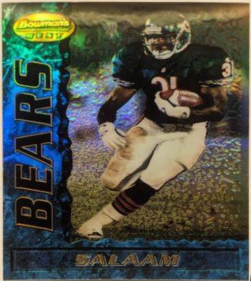 Rashaan Salaam [Blue Refractor] #21