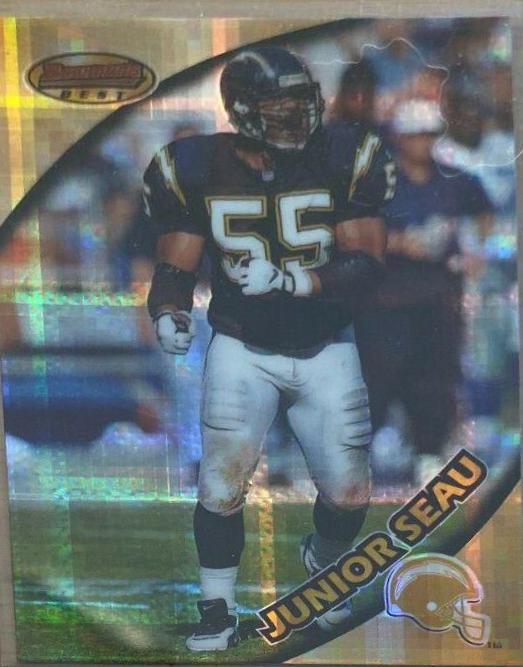 Junior Seau [Atomic Refractor] #39
