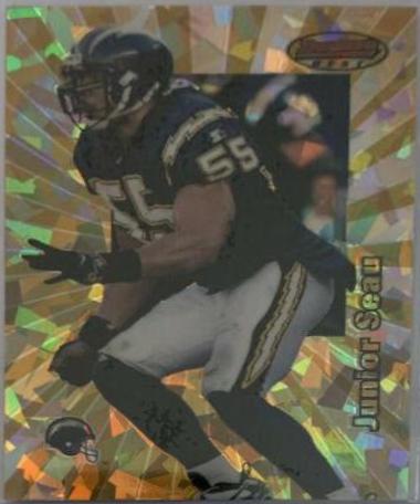 Junior Seau [Atomic Refractor] #24