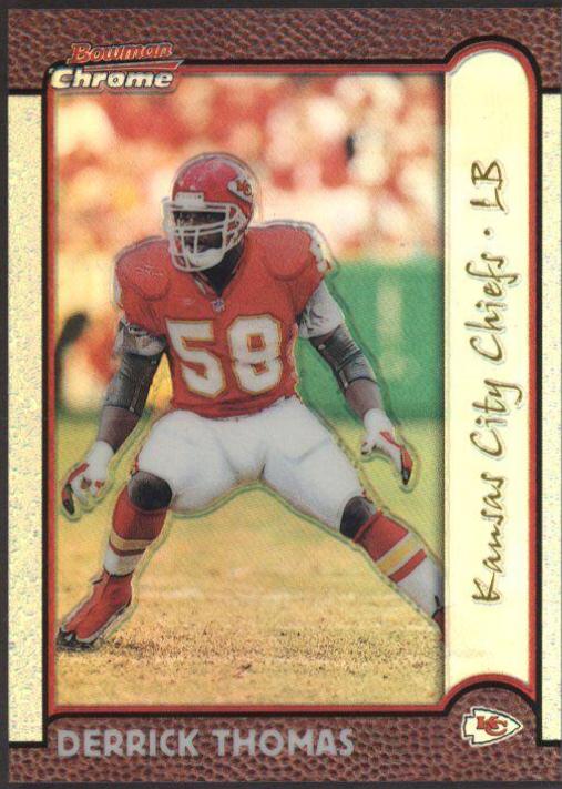 Derrick Thomas [Gold Refractor] #129