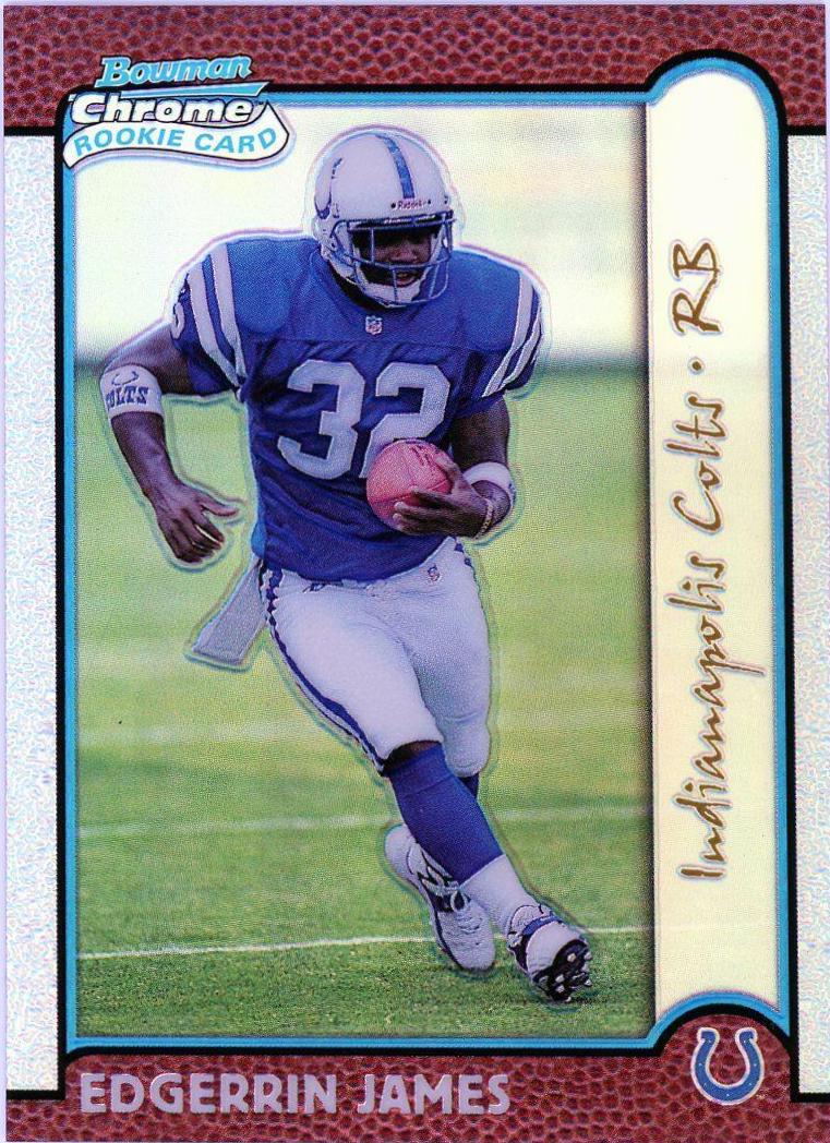 Edgerrin James [Gold Refractor] #161