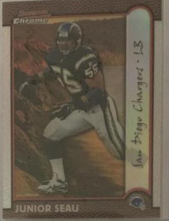 Junior Seau [Interstate Refractor] #37