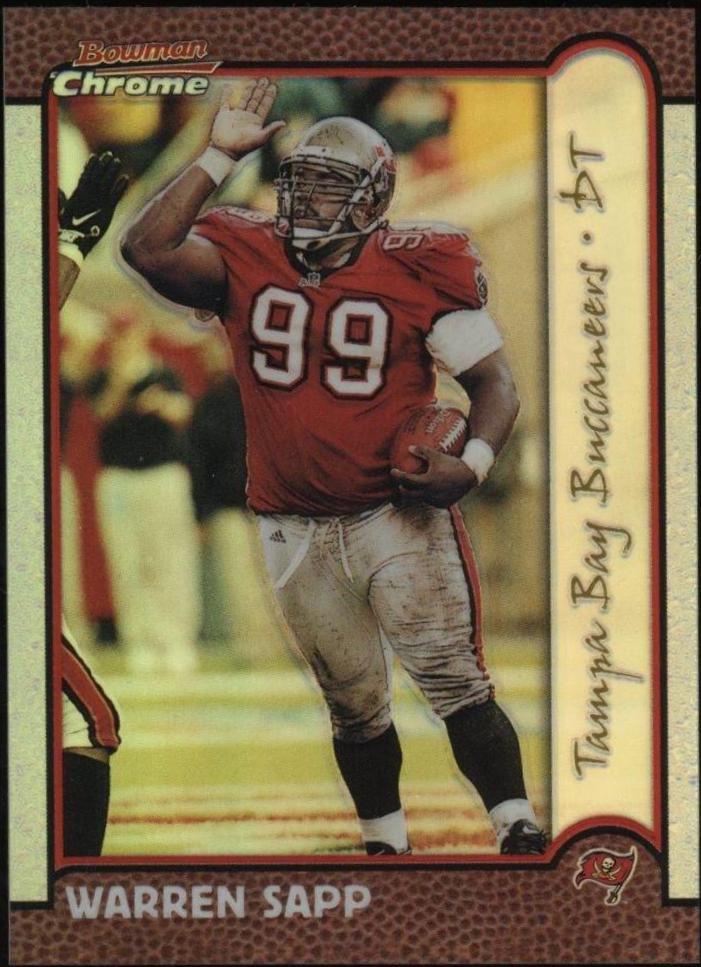 Warren Sapp [Gold Refractor] #29