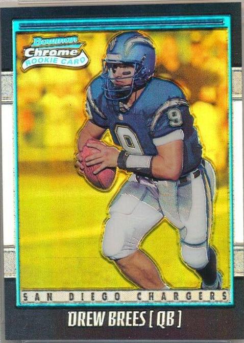 Drew Brees [Gold Refractor] #144