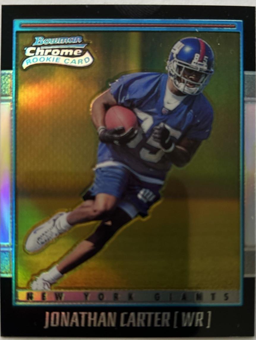 Jonathan Carter [Gold Refractor] #183
