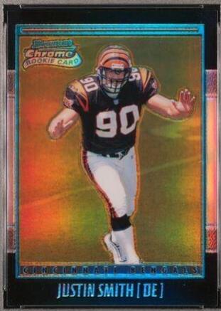 Justin Smith [Gold Refractor] #185