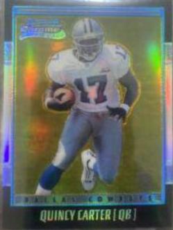 Quincy Carter [Gold Refractor] #157
