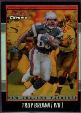 Troy Brown [Gold Refractor] #65