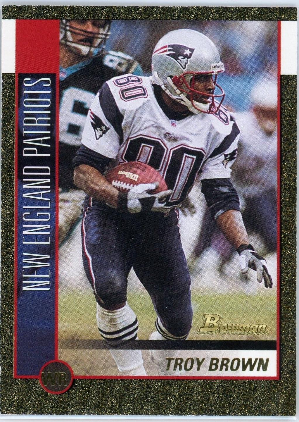 Troy Brown [Gold] #37