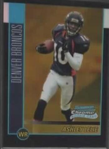 Ashley Lelie [Gold Refractor] #137