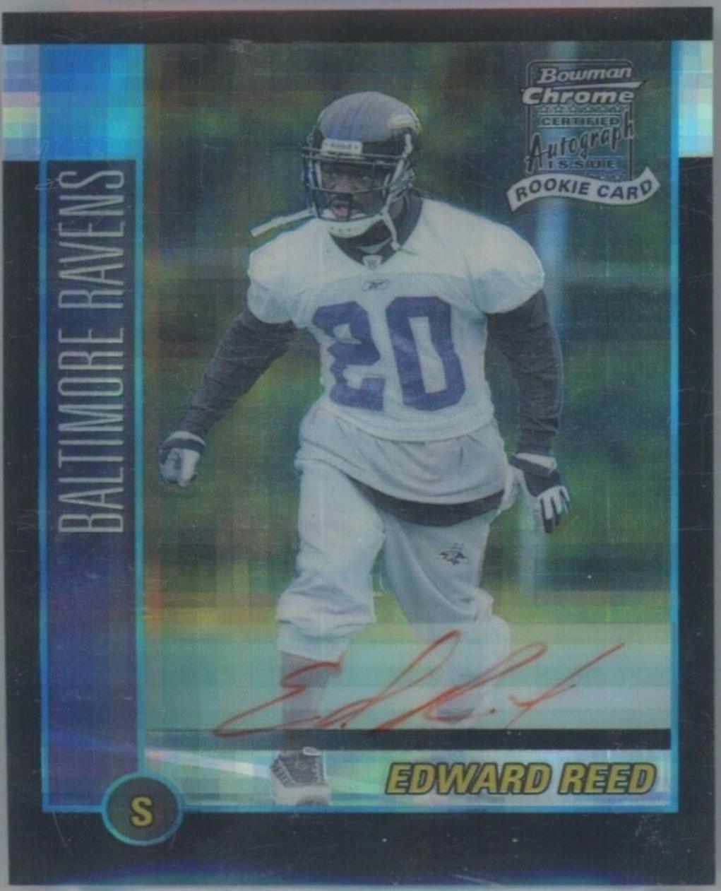 Ed Reed [Xfractor Autograph] #230