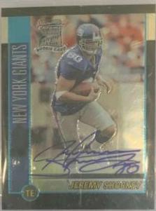 Jeremy Shockey [Xfractor Autograph] #235
