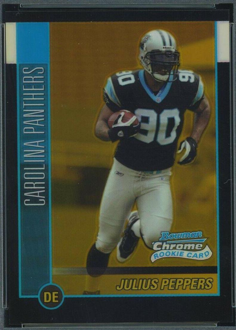 Julius Peppers [Gold Refractor] #135