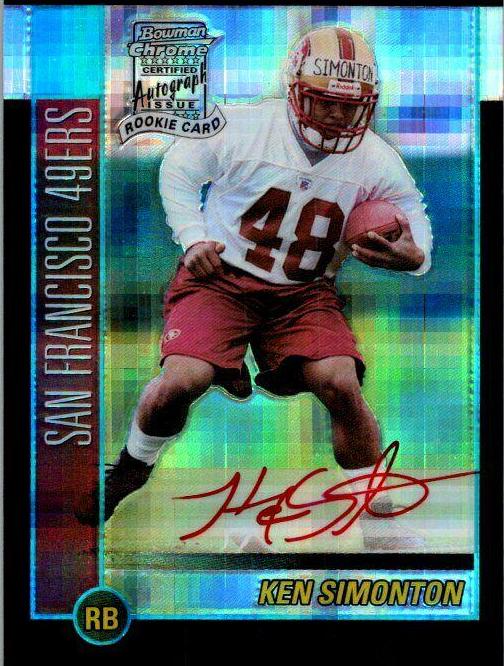 Ken Simonton [Xfractor Autograph] #248