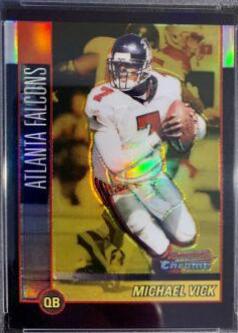 Michael Vick [Gold Refractor] #35