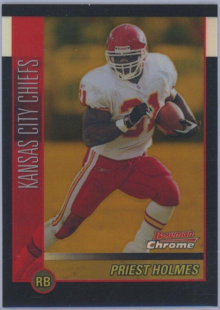 Priest Holmes [Gold Refractor] #51