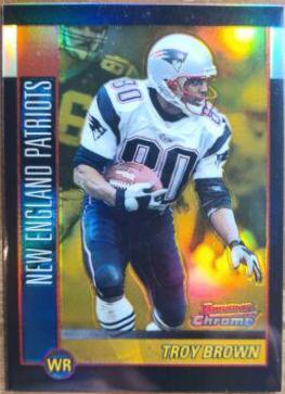 Troy Brown [Gold Refractor] #37