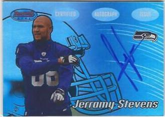 Jerramy Stevens [Autograph Blue] #140
