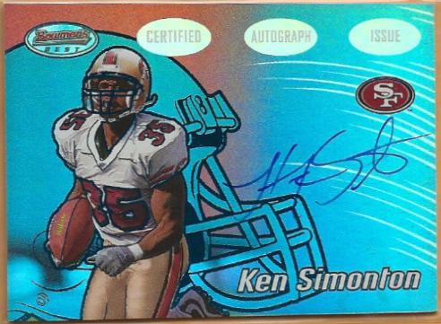 Ken Simonton [Autograph Blue] #147