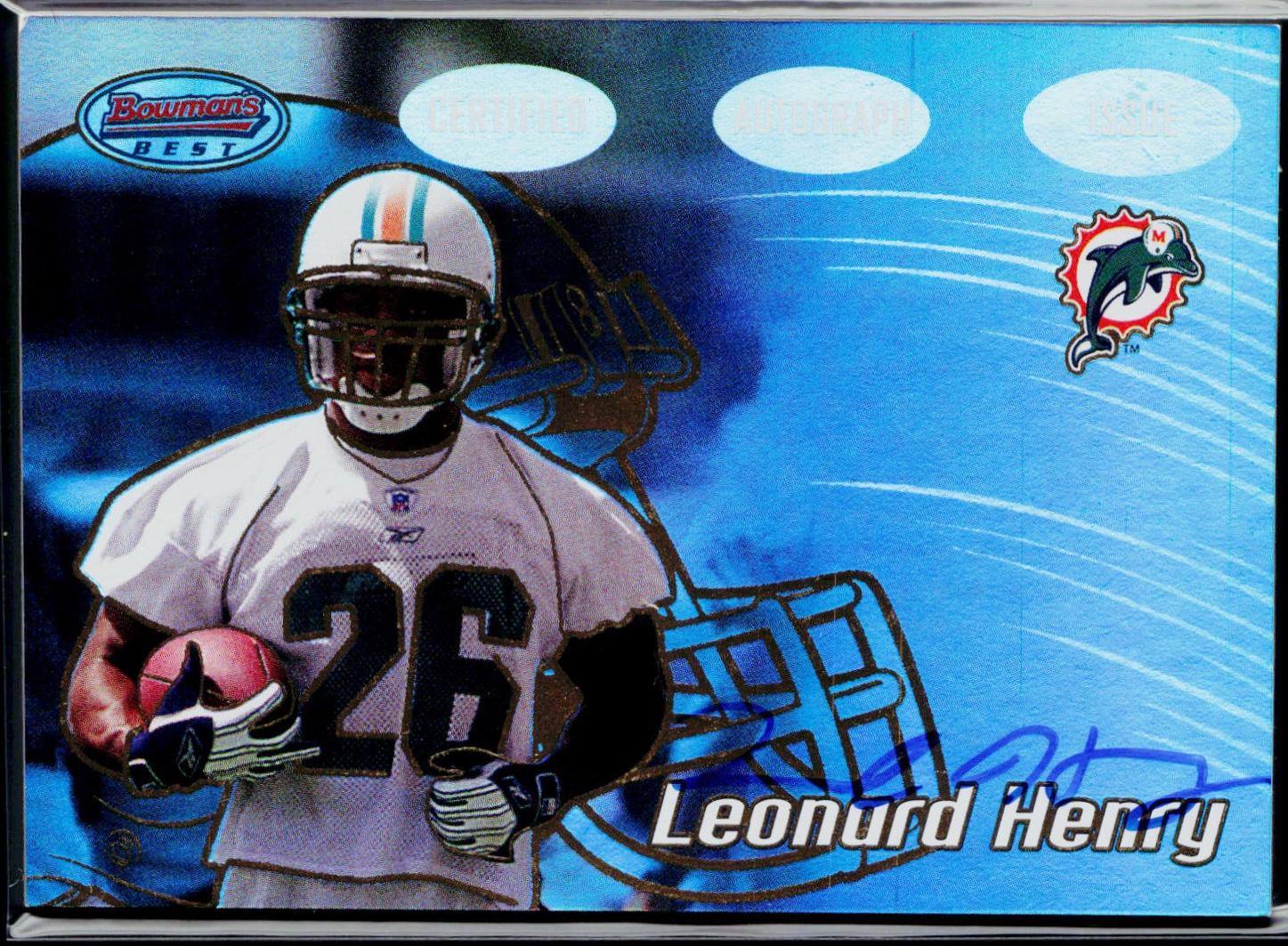 Leonard Henry [Autograph Blue] #150