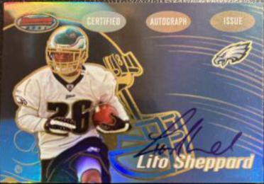 Lito Sheppard [Autograph Gold] #151