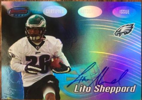 Lito Sheppard [Autograph] #151