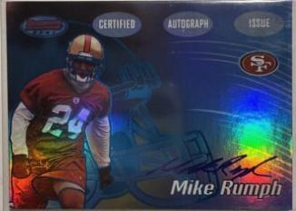 Mike Rumph [Autograph Blue] #154
