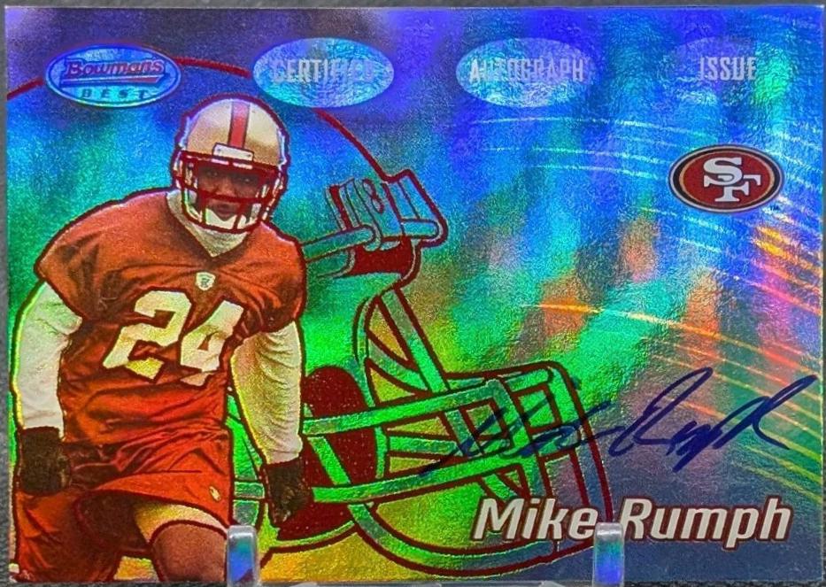 Mike Rumph [Autograph Red] #154
