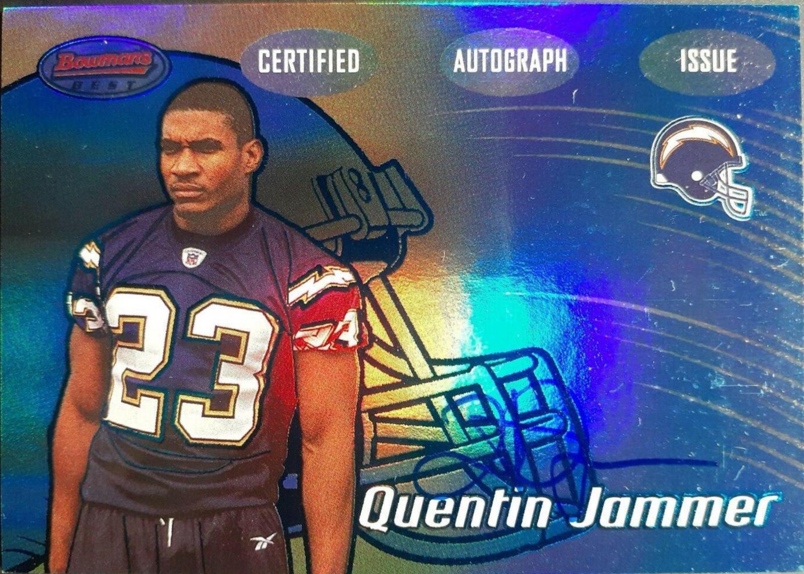 Quentin Jammer [Autograph Blue] #158