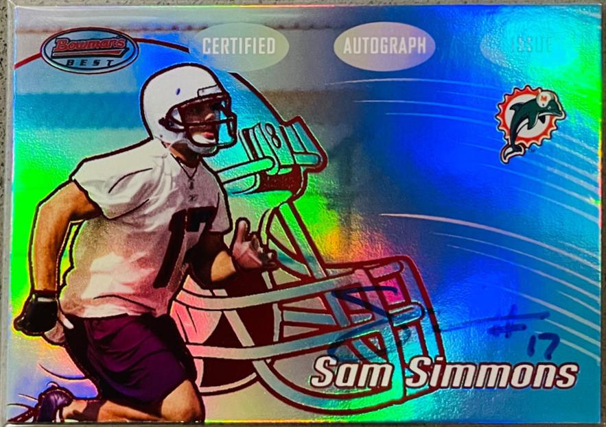 Sam Simmons [Autograph Red] #162