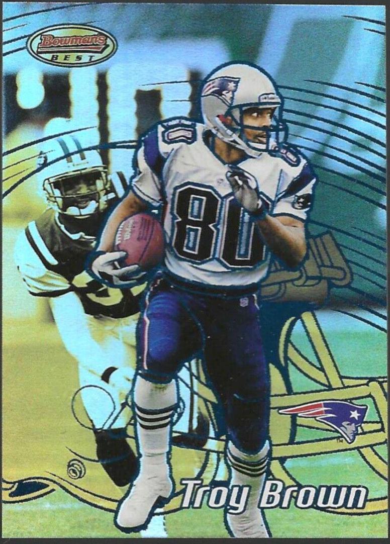 Troy Brown [Blue] #17